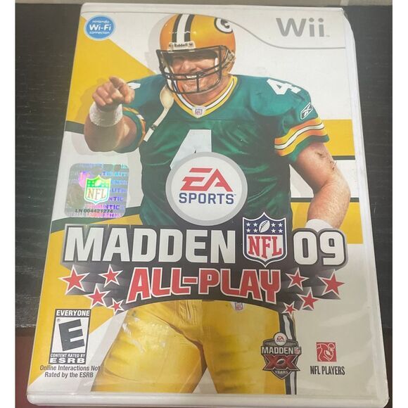 Madden 09 Nintendo Wii All‎ Play - Picture 1 of 2